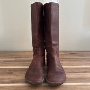 LIKE NEW Vivo Barefoot Women’s Ryder II Tall Brown Leather Boot Size EU 40 US 9
